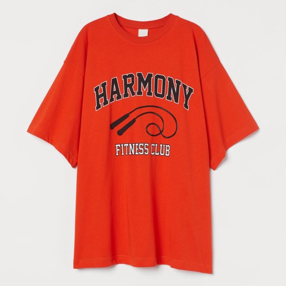 NWT oversized H&M graphic tee